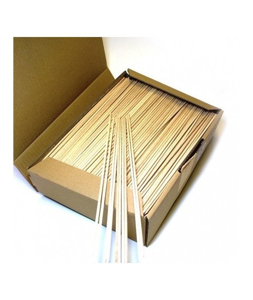 Carton de piques à brochettes en hêtre - Sobema Distribution