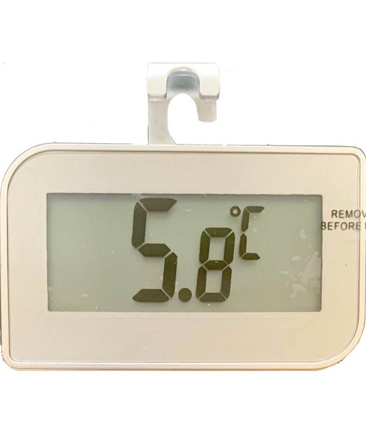 Thermomètre à frigo et congélateur plastique - 30°C à + 25°C - Thermomètre  - Plastibac